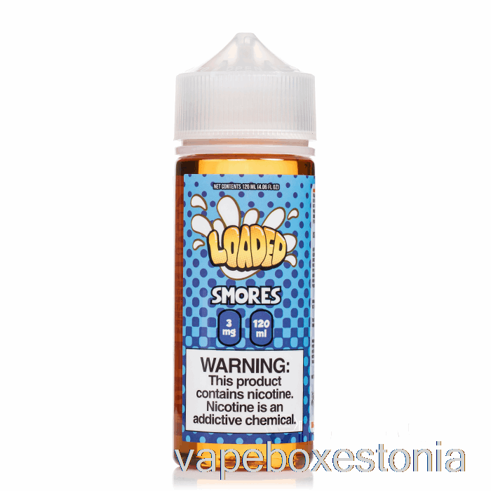 Vape Box Estonia Smores - Laetud E-vedelik - Halastamatu - 120ml 3mg